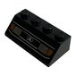 Slope 45° 2 x 4 with Headlights 1 Print, White Lines