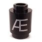 Brick Round 1 x 1 Open Stud with Letter 'Æ' Print