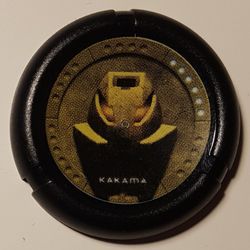 Large Figure Throwing Disk, Bionicle Mask Kakama Print
