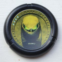 Large Figure Throwing Disk, Bionicle Mask Miru Print