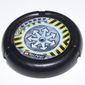 Large Figure Throwing Disk, Jet / Judge, 2 Pips, Radiating Arrows Logo Print