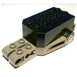 LEGO PART 32283c03 Pullback Motor 9 x 4 x 2 1/3 with Dark Gray Base ...