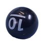Technic Ball Joint with White '10', Halter Weight print