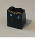 Slope 65° 2 x 2 x 2 with Bottom Tube and Gold Skull and Potions Belt and Dark Green Skirt Print