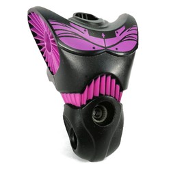Large Figure Torso, Purple Sockets and Waist, with Purple Chest print (Gorm)