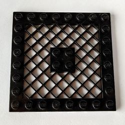 LEGO PART 4151a Plate Special 8 x 8 with Grille [No Hole in Center ...