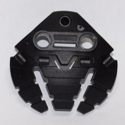 Large Figure Shield 5 x 5 with Triple Blasters
