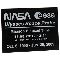 Slope 10° 6 x 8 with NASA ESA Ulysses Space Probe print