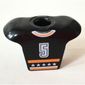 Minifig Neckwear Sports Hockey Body Armor with NHL Logo and White '5' Print