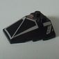 Wedge Sloped 4 x 4 Pyramid Center with Red / Silver Print