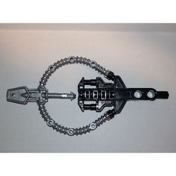 Large Figure Weapon Hordika Beast Summoner with Flat Silver Flexible End