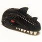 Animal Body Part, Dinosaur, Raptor Head with Red Eyes, White Teeth print