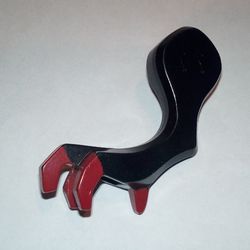 Creature Body Part, Dragon Arm, Left with Dark Red Claws Pattern