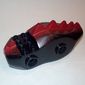 Creature Body Part, Dragon Torso with Dark Red Dorsal Scales Pattern