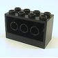 Brick 2 x 4 x 2 with Holes on Sides