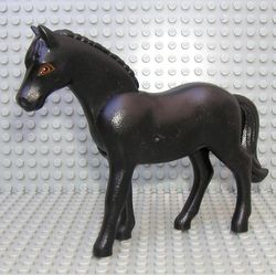 Belville, Animal, Horse, with Dark Orange Rimmed Eyes Print