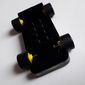 Vehicle Base, Fast Food Racer 4 x 10, Yellow Wheels and Black Tires