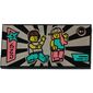 Tile 2 x 4 with Dancing Figure print (VIDIYO)