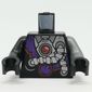 Torso, Odd Arms, Dark Purple Sash, Gear, Rod Light Print, Left Flat Silver Arm, Right Black Arm, Black Hands