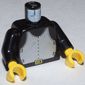 Torso Armor, Breastplate Print, Black Arms, Yellow Hands