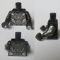 Torso Armor, Red, Silver Plates with Dark Red Detailing, Red and White Arc Reactor Print (War Machine), Black Arms and Hands with Armor Print