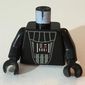 Torso Darth Vader (Basic) Print, Black Arms and Hands