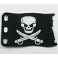Flag 8 x 5 with White Skull and Crossed Cutlasses Print