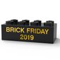 Brick 2 x 4 with 'Black Friday 2019' Print