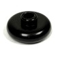 Pen Bead, Round Short, Curved Edge