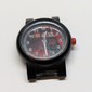 Watch Face with 'LEGO Star Wars' Logo, Silver Circle, Darth Maul Print