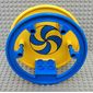 Duplo Playground Circus Wheel with Blue Swirl Print
