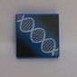 Tile 2 x 2 with DNA Double-Helix Print