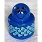 Primo Brick 1 x 1 with Round Rattle, Water, Seal print