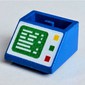 Slope Inverted 45° 2 x 2 with Computer Screen and Left Side Buttons Print