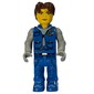 Juniors Midifig, Jack Stone, Blue Jacket, Blue Pants, Gray Shirt