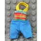 Scala, Baby Dungarees with Rainbow Top