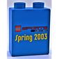 Duplo Brick 1 x 2 x 2 with Legoland Sports Center Spring 2003 Print