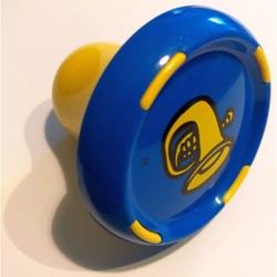 Music Builder Sound Plug with Yellow Base and Yellow Tuba Print