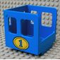 Duplo Train Steam Engine Cabin with Yellow Oval and '1' Print