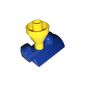 Duplo Train Steam Engine Funnel Top, Yellow Top