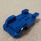 Vehicle Base, 4 x 8 with Mudguards, Fast Food Racer, with Headlights and Rear Vents