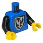 Torso Black Falcon Pointier Bottom Shield Print (1st Reissue), Black Arms, Yellow Hands