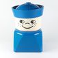Duplo 2 x 2 x 2 Figure Brick Early, Sailor Hat Blue, Freckles Print