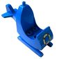 Duplo Helicopter Body with Fixed Skids and Life Preserver Print
