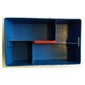 Storage Bin, Retractable Handle on Top, Reinforced Short Sides, Studs on Bottom - LEGO Logo Print
