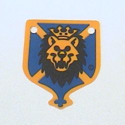 Flag 4 x 5 with Knights Kingdom Lion Head Print