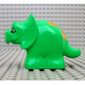 Duplo Dinosaur Triceratops Baby with Brown Spots Print