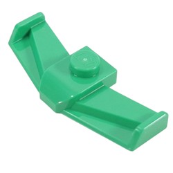 LEGO part 6682 Vehicle Body, Front Fender 1 x 4, Formula 1 in Bright Green