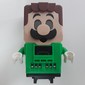 Hub, Luigi with 4 Top Studs and LCD Screens for Eyes and Chest