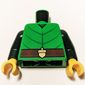 Torso Tunic, Green Chest Markings, Dark Brown Belt, Acorn Buckle print, Dark Green Arms, Yellow Hands